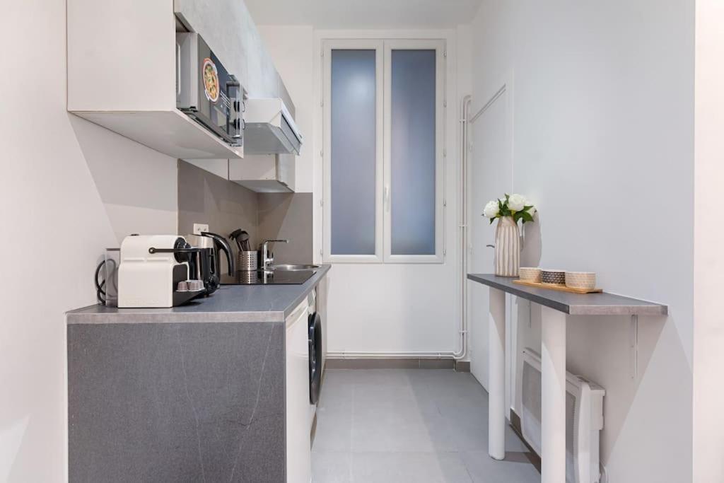 פריז Batignolles Lemercier Cosy Apartment 4P-1Br מראה חיצוני תמונה