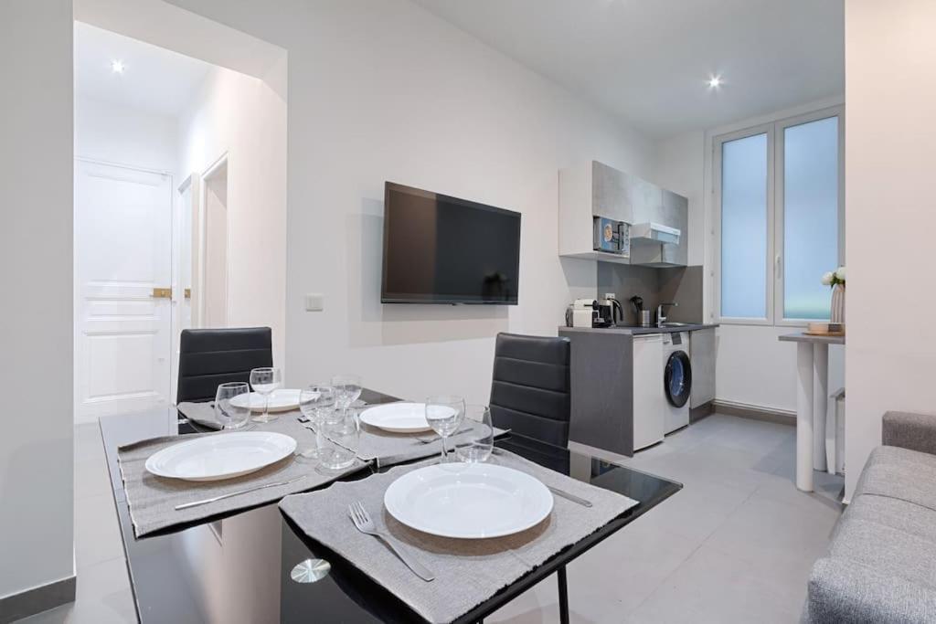 פריז Batignolles Lemercier Cosy Apartment 4P-1Br מראה חיצוני תמונה